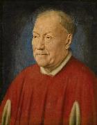 Jan Van Eyck Portrait of Cardinal Nicola Albergati (mk08) china oil painting reproduction